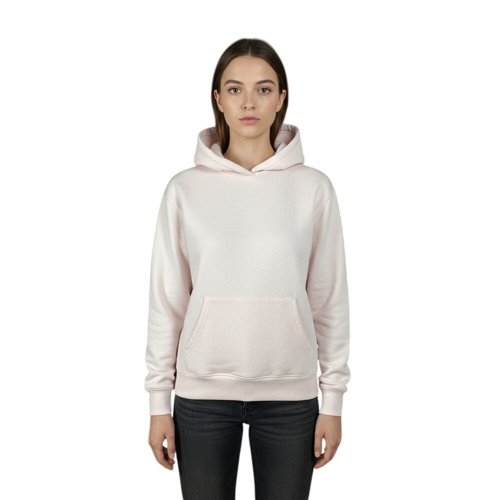 🌸 SKIMS Cotton Fleece Classic Pullover Hoodie Dusk Pink Size L NWOT